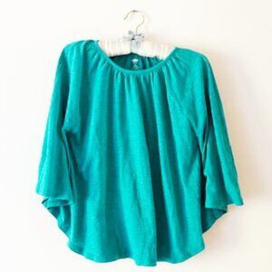 Old Navy Turquoise Batwing sleeve tee — Women's SZ Large (10-12)
